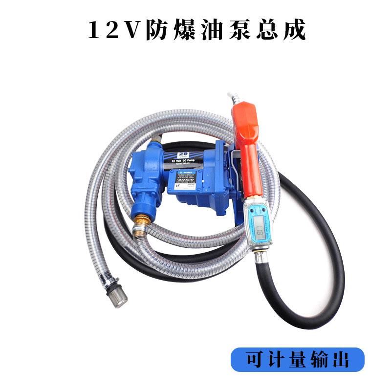汽油泵12V24V220V直流自吸油泵加油机电动抽油无刷防爆泵自吸式