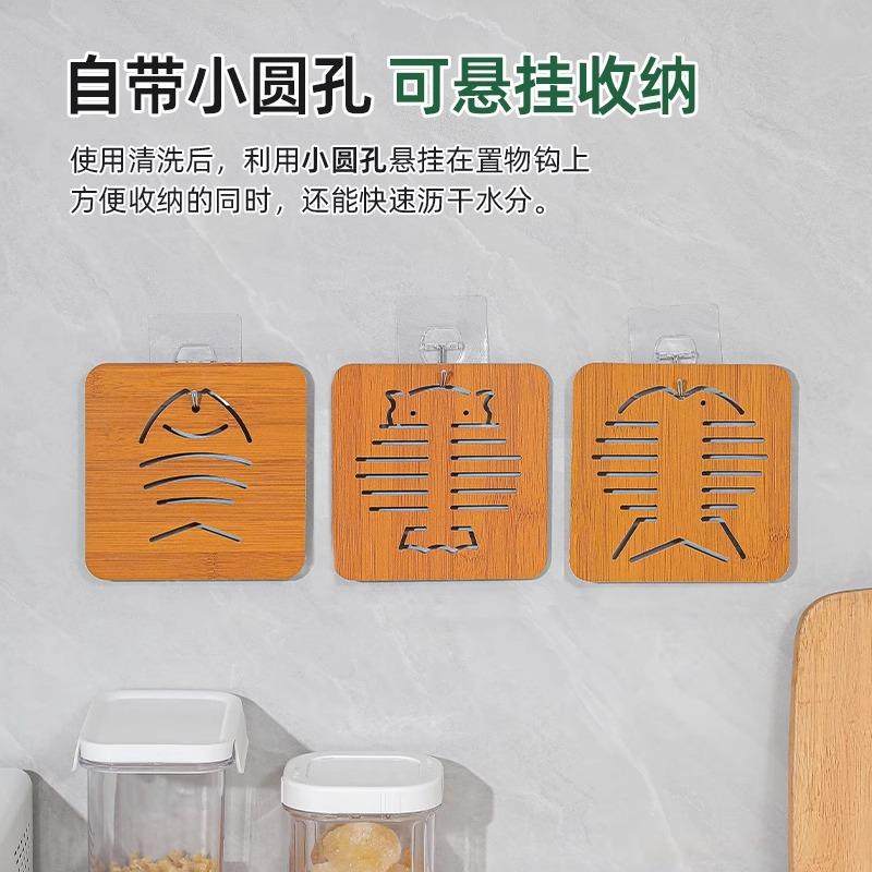 加厚大号隔热垫餐桌垫竹垫碗垫木制镂空餐垫厨房防烫垫碗盘垫通,餐饮具,餐垫,淘宝优惠券,粉丝福利购,淘宝优惠卷
