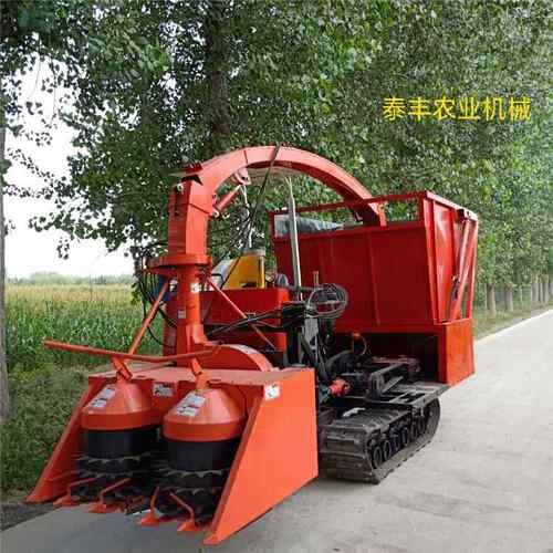 履带背负式一体割台青储机 小型/大型青储机 90/100马力厂家直销