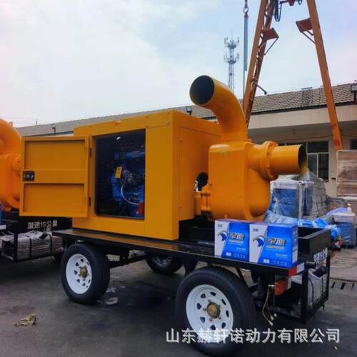 500立方水泵机排污抗洪应急抽水泵农用灌溉大流量柴油机水泵车