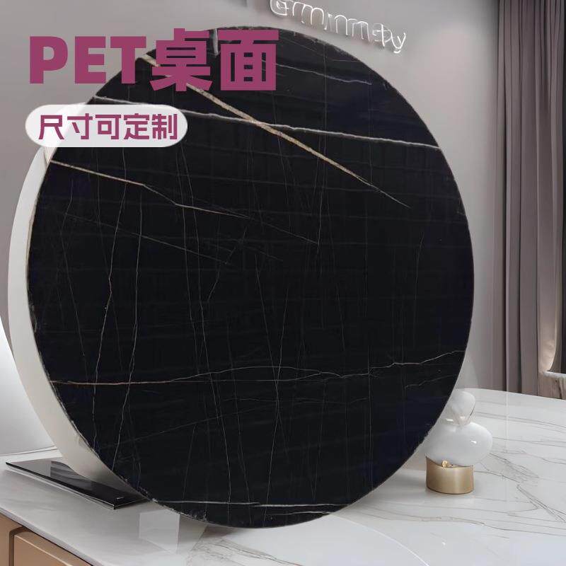 60*60钢化膜桌面餐桌现代简约家具单人小方桌租房家用卧室办公室