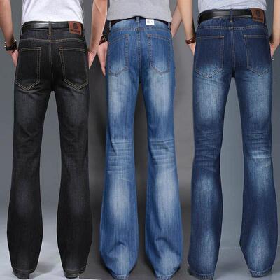 Men ' s Texas Wash Wyatt Slim Bootcut Stretch Denim Jeans -