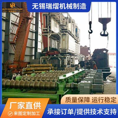 冶金行业连铸机整套生产输送辊道连铸引引锭杆存放装置高效机械
