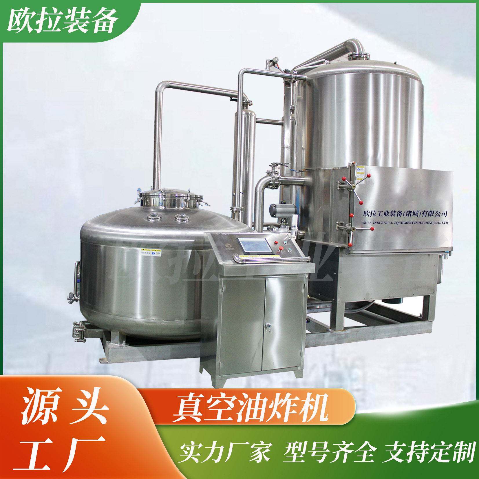 红火龙果脆加工设备 混合果蔬脆片低温油炸机 什锦脆加工生产线