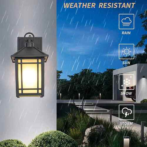 跨境LED户外壁灯走廊阳台外墙灯室外防水小区别墅大门庭院灯