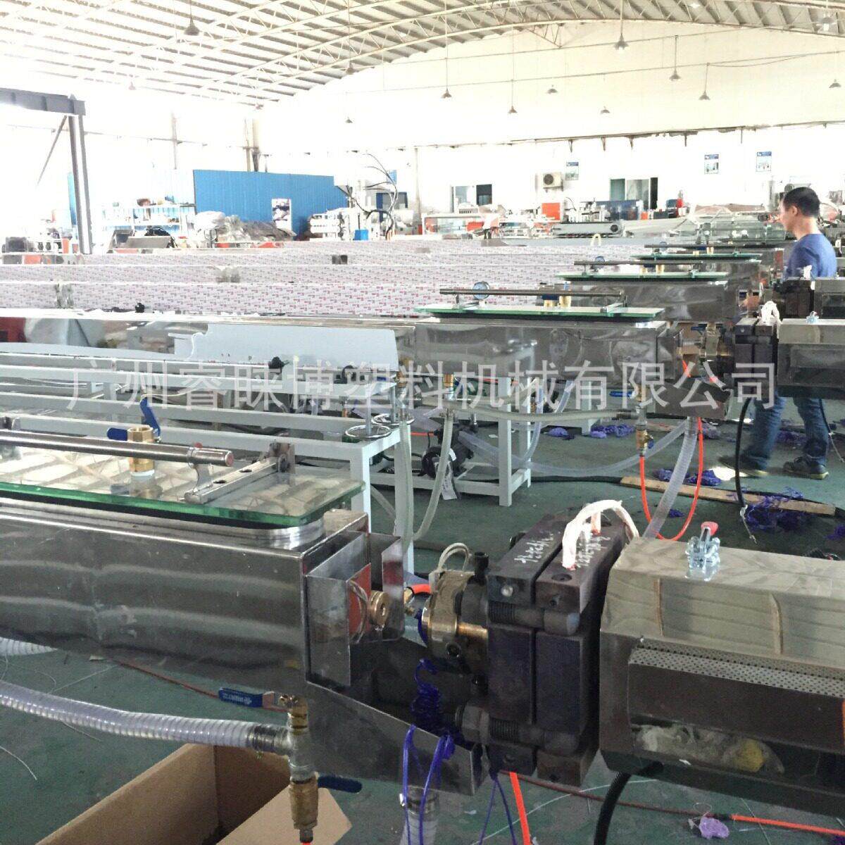 沐浴露喷头用管挤出机洗手液喷头用管小管机PPPE塑料小管设备