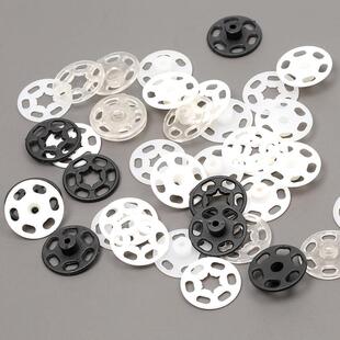 子暗母扣扣大纯色隐形按扣针织衫 透染色尼龙圆OTT衣形明揿扣现货