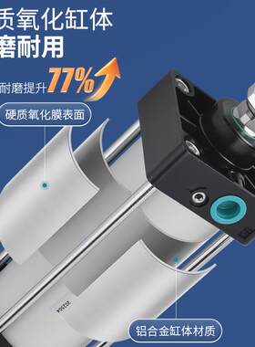 S小C80标准气0缸大全大推型气动带磁8X2力5X50x75X100x200带SNZ磁