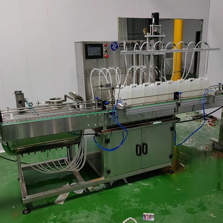 100-1000ml酒精灌装生产线 自动化磁力泵灌装机 液体定量灌装设备