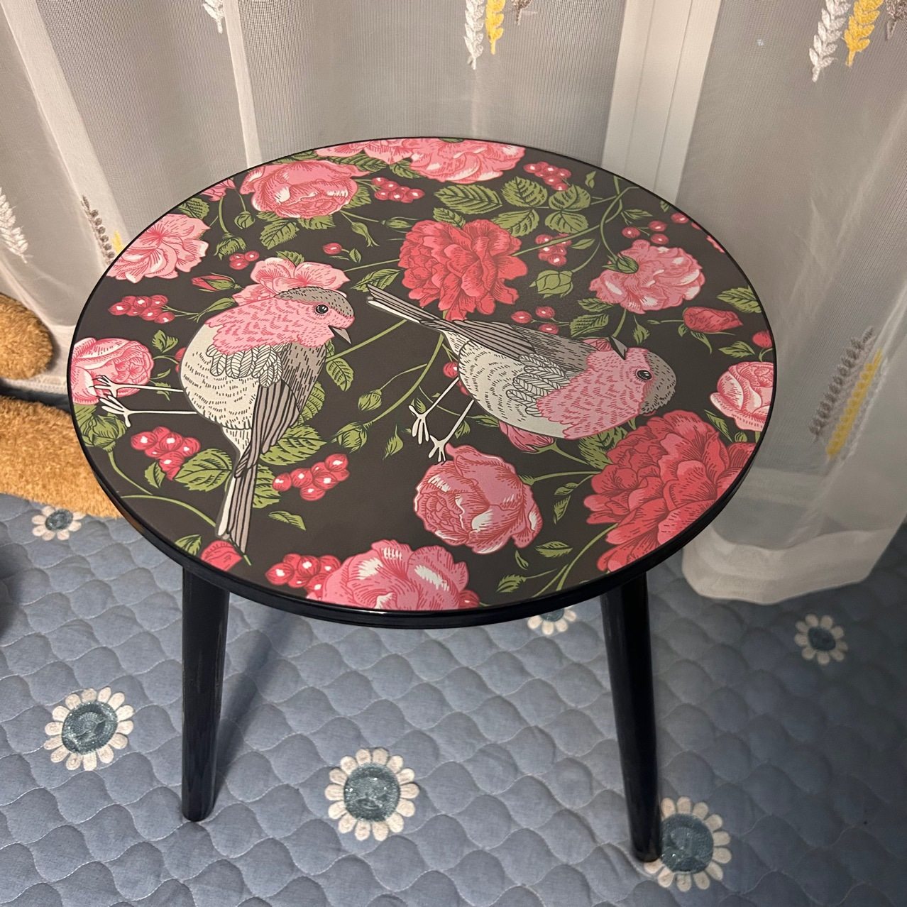 喜上眉梢小桌子茶几床头柜角几边几飘窗卧室阳台家用小茶桌圆桌,住宅家具,茶几,淘宝优惠券,粉丝福利购,淘宝优惠卷