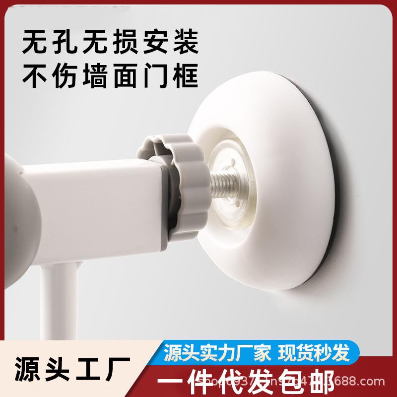 安全门栏宠物儿童门栏配件调整螺栓免打孔加固防滑固定器厂家