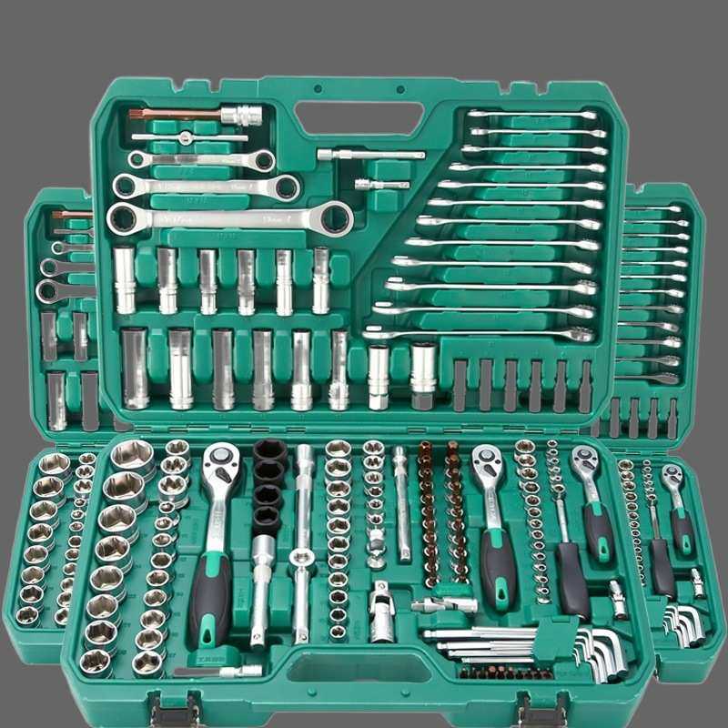 万能家用汽修汽车工具套装大全多功能随车应急车用换胎套筒扳枫拓