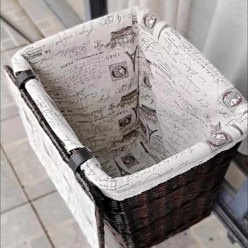 脏衣篮藤编收纳筐脏衣篓家用篮子大号带盖脏衣物筐火锅店放衣服筐