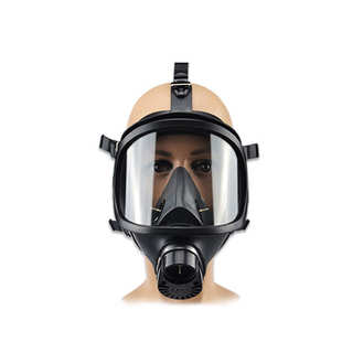 MF14型防毒面罩防护全面罩头戴自吸过滤式透明视野防浓烟工业劳保