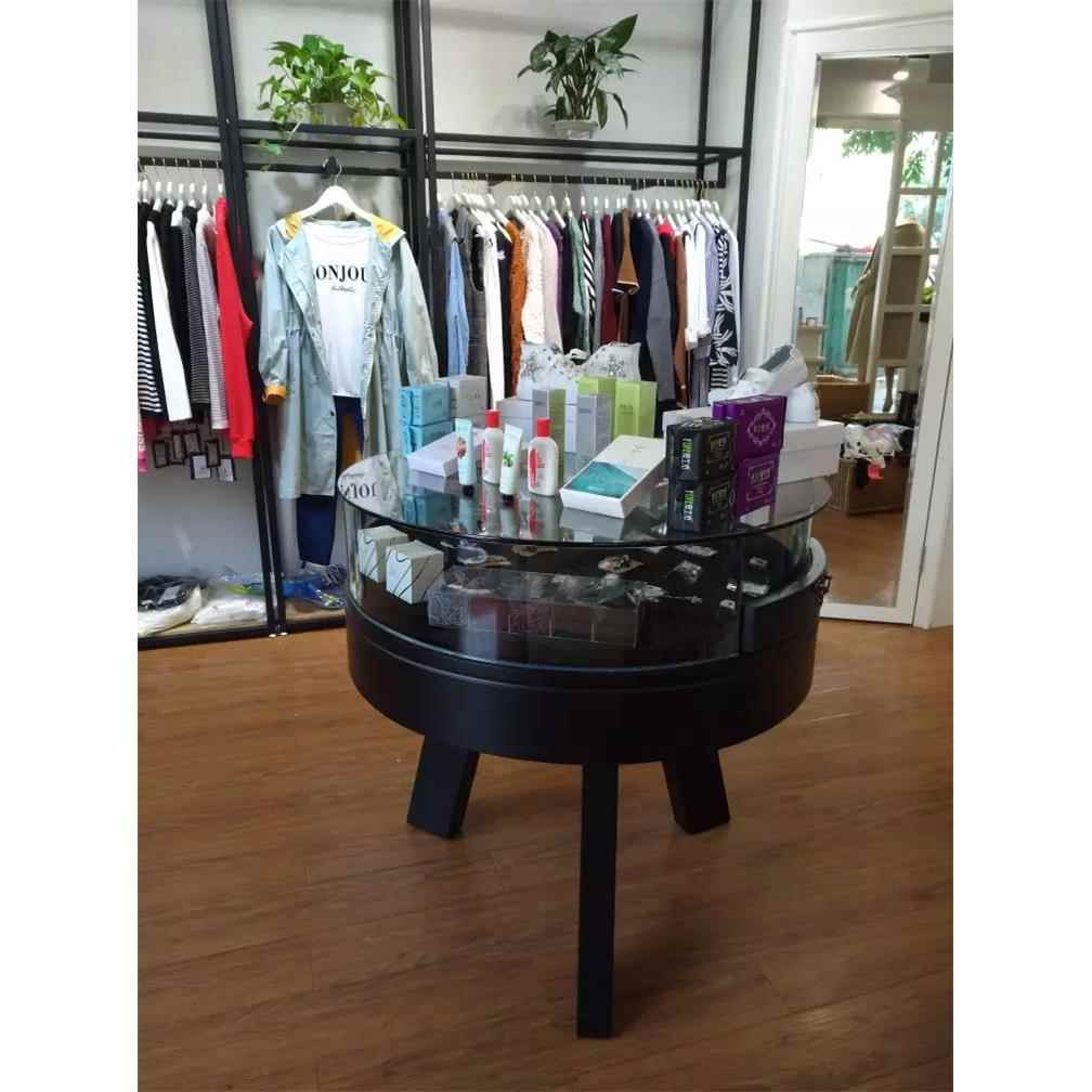 手服装茶几欧式烤漆玻璃表饰品首饰珠宝圆中岛展形柜展示店柜柜台