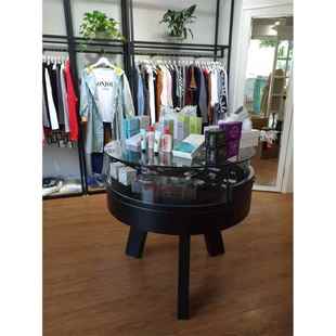 手服装茶几欧式烤漆玻璃表饰品首饰珠宝圆中岛展形柜展示店柜柜台