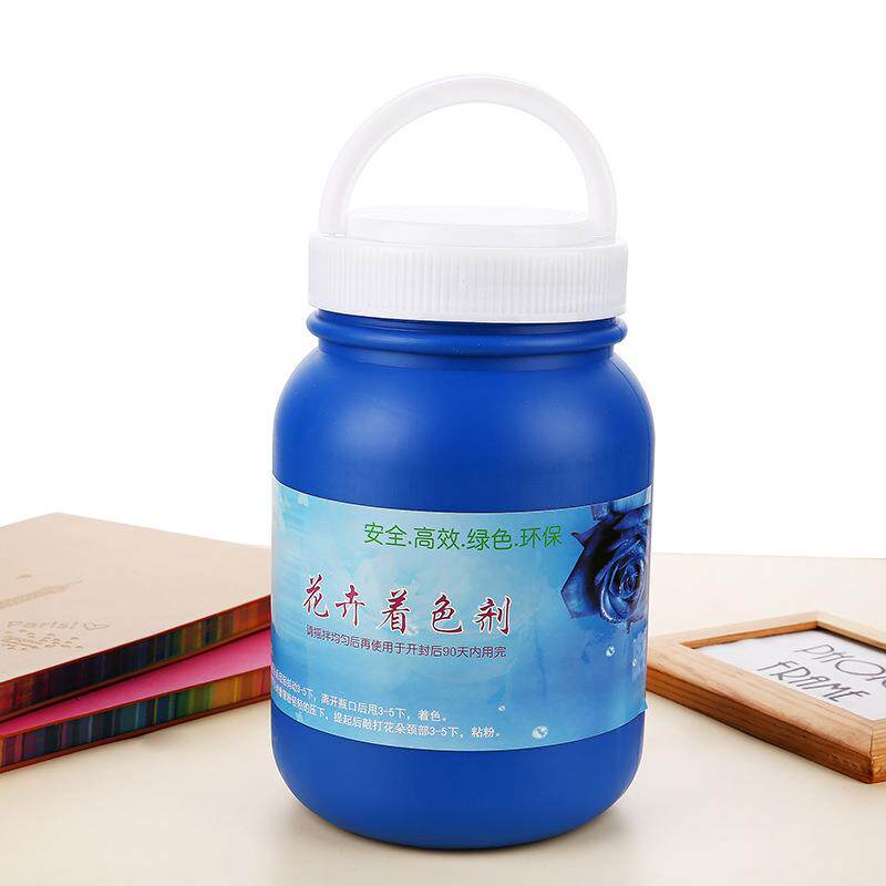 蓝妖染色剂 蓝丽蓝染料 蓝色妖姬鲜花着色剂 I LIKE 染剂