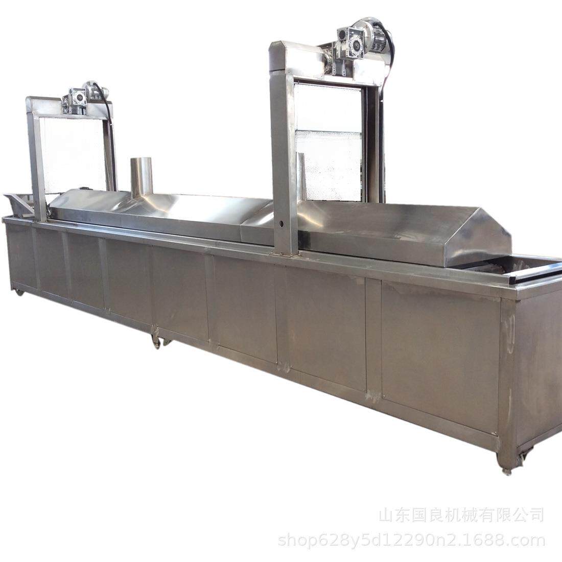 全自动速冻薯条加工设备马铃薯清洗去皮切条漂烫油炸速冻线