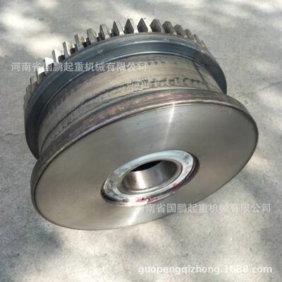 起重机行车端梁行走轮主动从动龙门吊电动单梁LD轮200/300/400