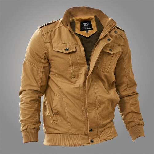 Military aviation jacket, military style oversized jacket