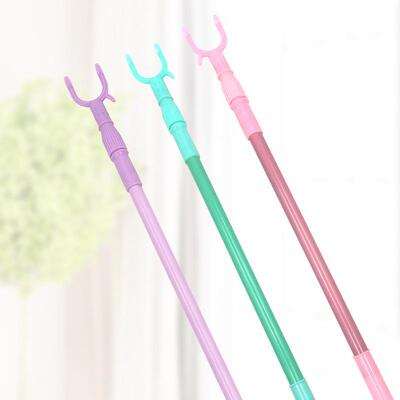 Scalable clothes drying fork, balcony clothes fork, portable