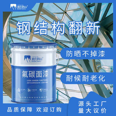 氟碳的氟碳漆面桥梁24氟碳   钢结构漆金属含氟量箱梁漆防腐漆 %