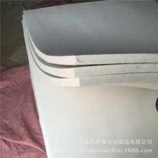 机械密封毛毡 抛光高密度毛毡厂家批发 工业毛毡 吸油细白毛毡