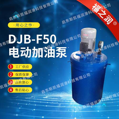 电动黄油泵多点集中润滑泵DDB-F50多点干油泵润滑油加注泵甘油泵