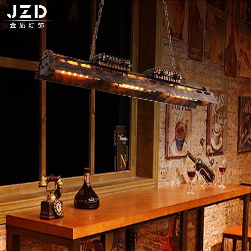 工业风创意铁艺吊灯 美式复古怀旧loft铁艺吊灯 咖啡餐厅吧台吊灯