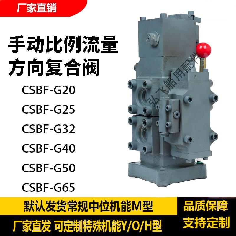 CSBF-G20/25/32/40/50/65配套锚机起网机手动比例流量方向复合阀