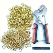 钳索环圈篷布金属汽眼金色气眼扣鸡眼扣工具套装 300套10.5mm 安装