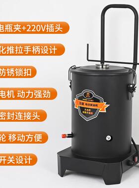 高压桶式24v电动黄油机 自动打黄油机 黄油泵厂家直供