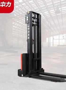 中力1.5吨吨步行式全电40713动高车盘搬堆运车电动升高2车升降托