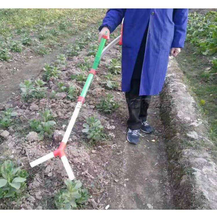 农作物施肥追肥播种器西瓜茶树草施肥机脚踏式不弯腰栽苗机