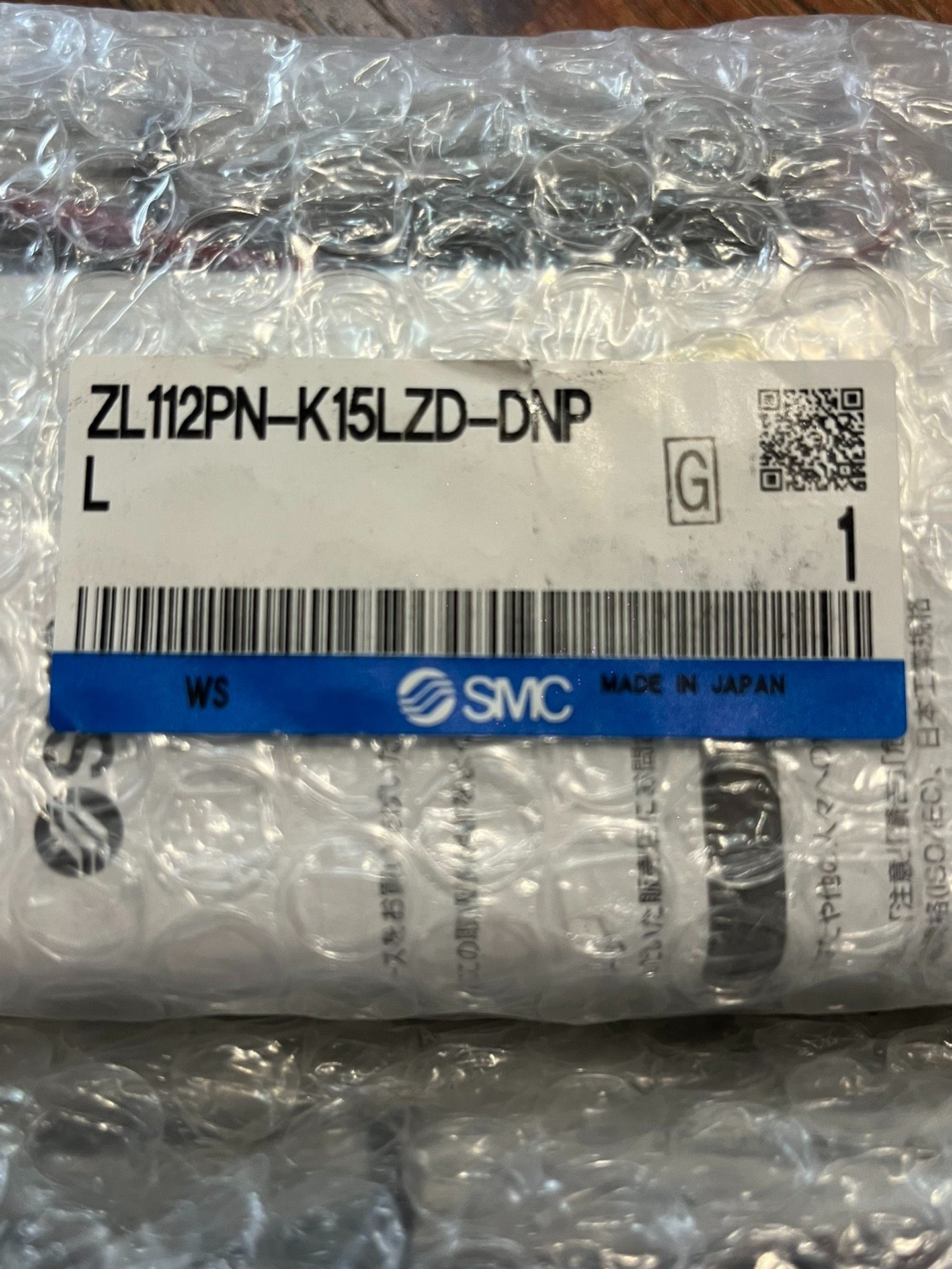 原装日本进口 SMC全新正品 ZL112PN-K15LZD-