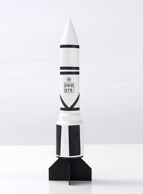 太空飞船火箭天模型工艺航摆件样间板童房男孩卧室儿书桌客厅CFA