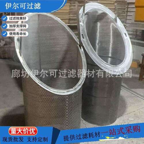 不锈钢蓝式过滤器滤网斜口滤篮前置过滤手提304滤芯管道过滤器滤