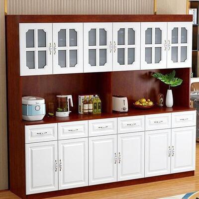 简约餐边色客柜一体靠墙高柜酒柜白储物柜厅餐边SVJ柜水柜茶现代