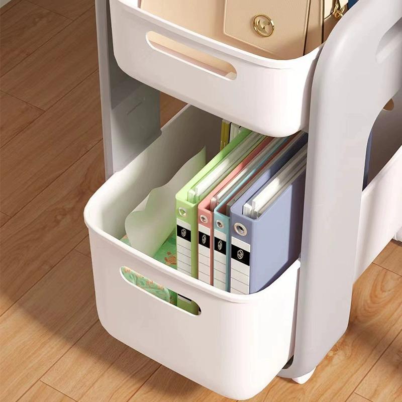 小推车卫生间宿舍书桌收纳置物架