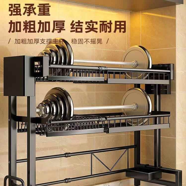 可伸厨M-7房水槽物架放碗碗筷沥水架置台面碗缩碟架水池收纳架架
