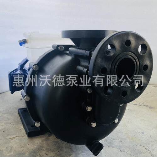 供应工业排污水泵卧式塑料化工泵380V防空转废水过滤机配套大头泵