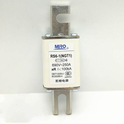 MRO茗熔RS6-1 NGT1快速熔断器690V aR 100A125A160A200A250A