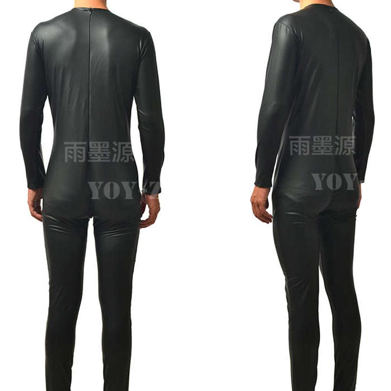 雨高涂胶衣打底服弹 【】战队源黑色亚光cos墨