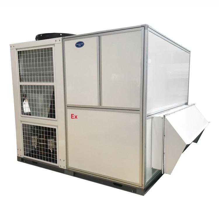 鹏深全新风屋顶式防爆空调机组制冷制热除湿加湿制冷量80-105kw