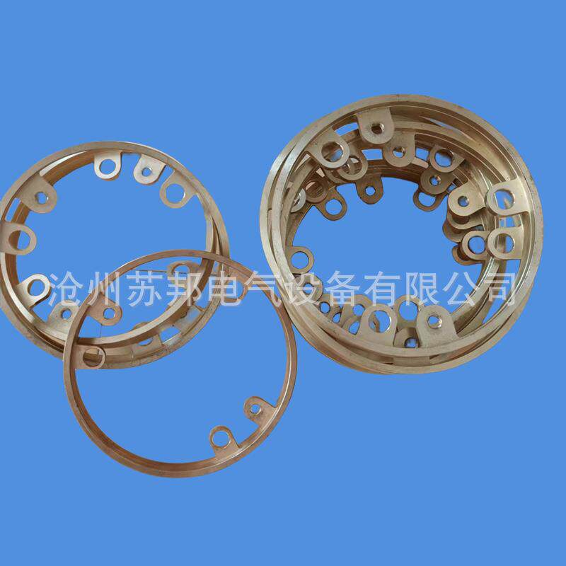 岸电绞车铜环 电缆卷筒铜环 大功率 船舶绞车滑环 卷筒100*200