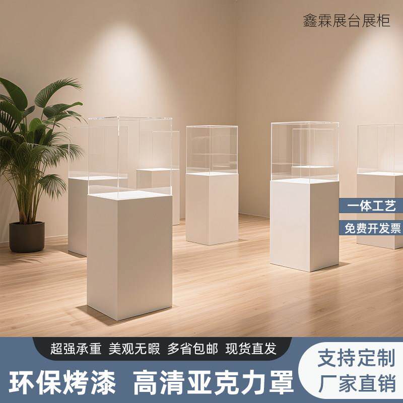 可定制压克力玻璃展示柜产品展示柜烤漆展示台展会展厅商用样品柜