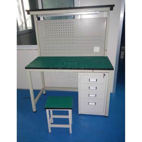 厂家直防静电工作台产电厂生操作台带gzt-2子灯带销抽屉试验台