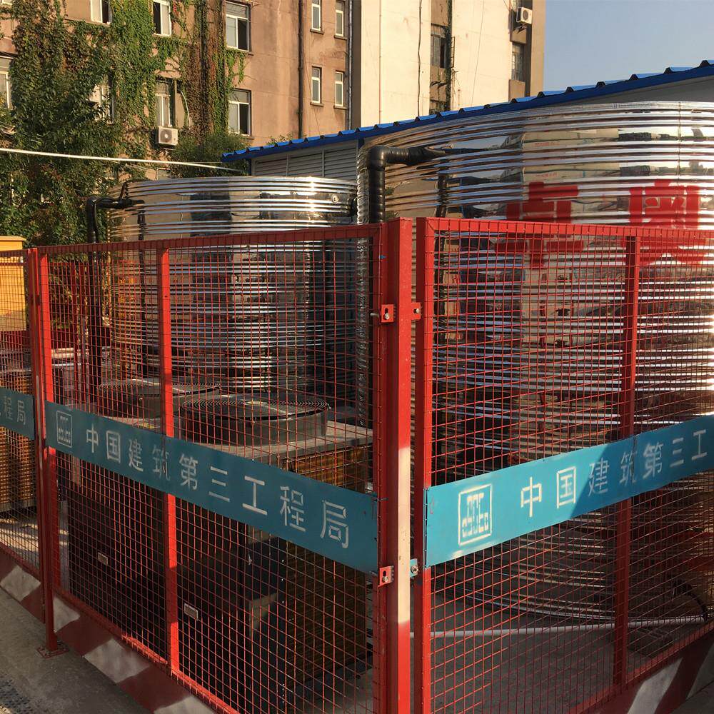 中建三局南京项目部样板房工地空气源热泵热水系统