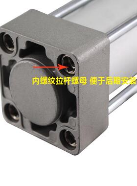 气动标准气缸BB/MDBB2/4/50SPE/M6/8-0/100-25/500/75/100125-100