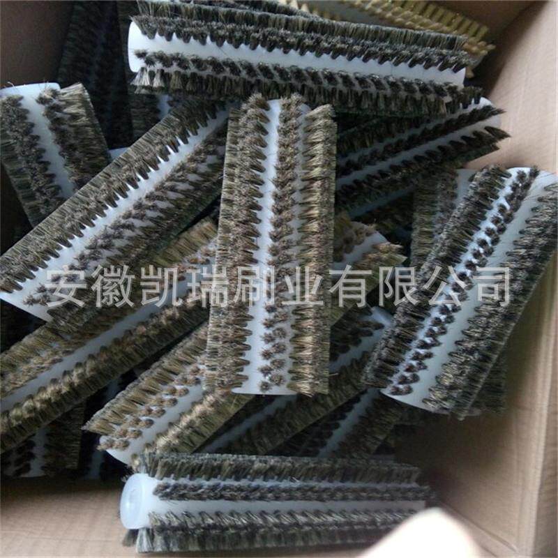 面粉机毛压皮面机刷扫圆机撒粉馄饨皮粉箱毛刷机猪鬃尼龙刷圆棍刷
